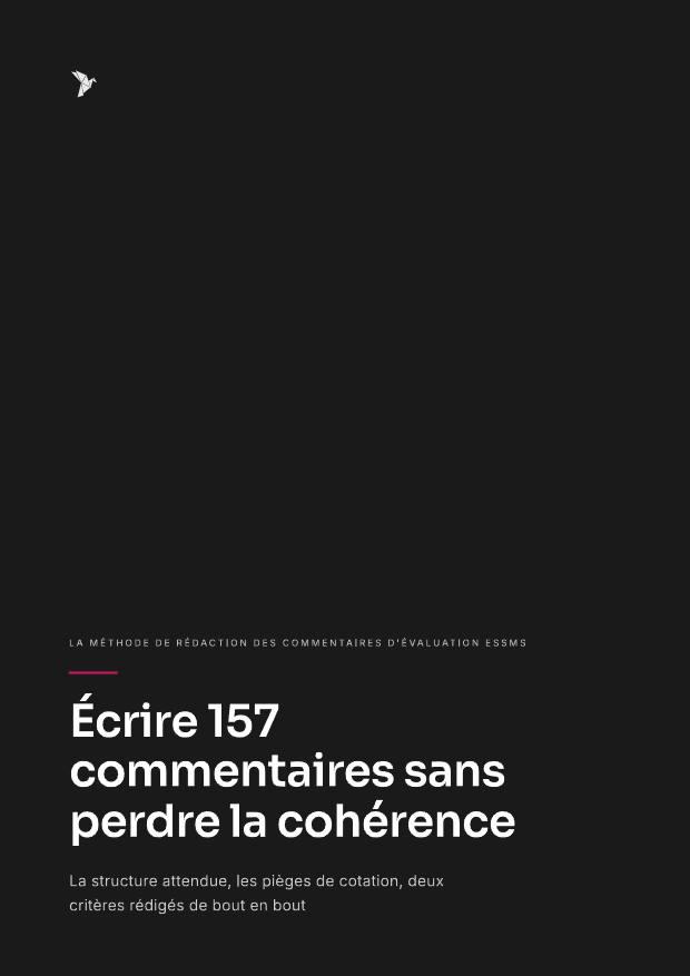 Première page de « La méthode de rédaction du commentaire »